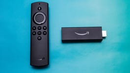 Amazon Fire TV Stick and remote